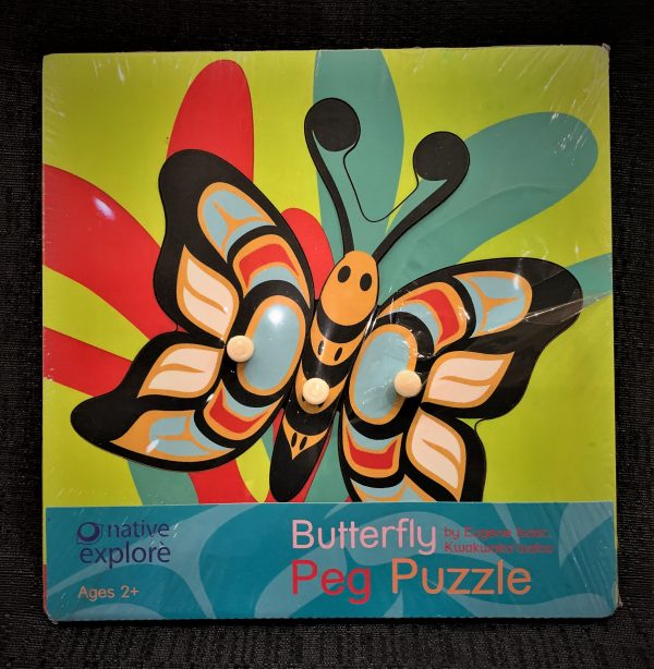 Peg Puzzle- Butterfly