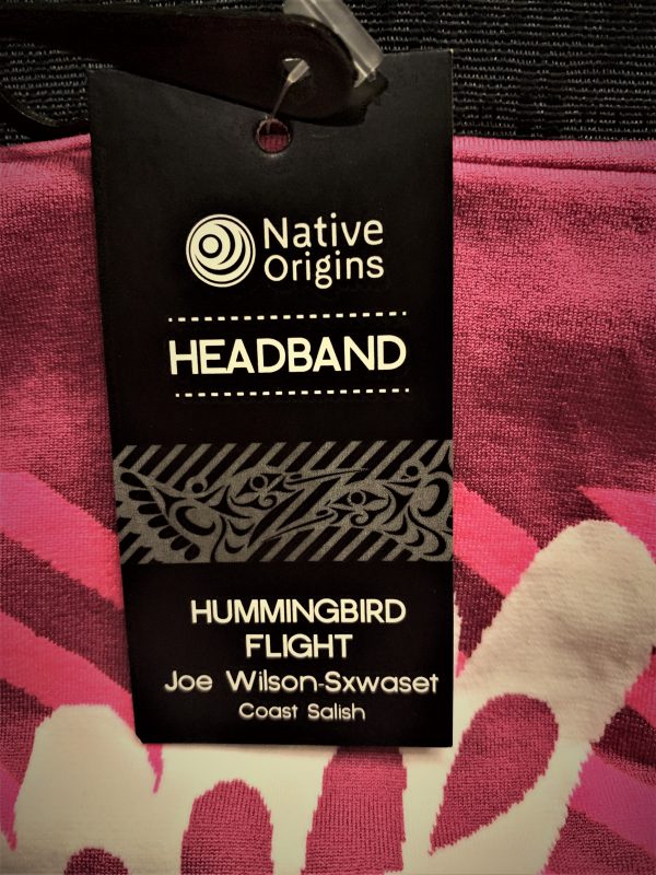 Headband- Hummingbird (pink)