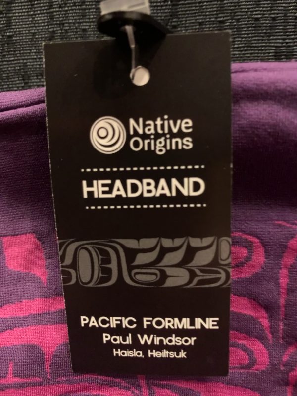 Headband- Pacific Formline (purple)