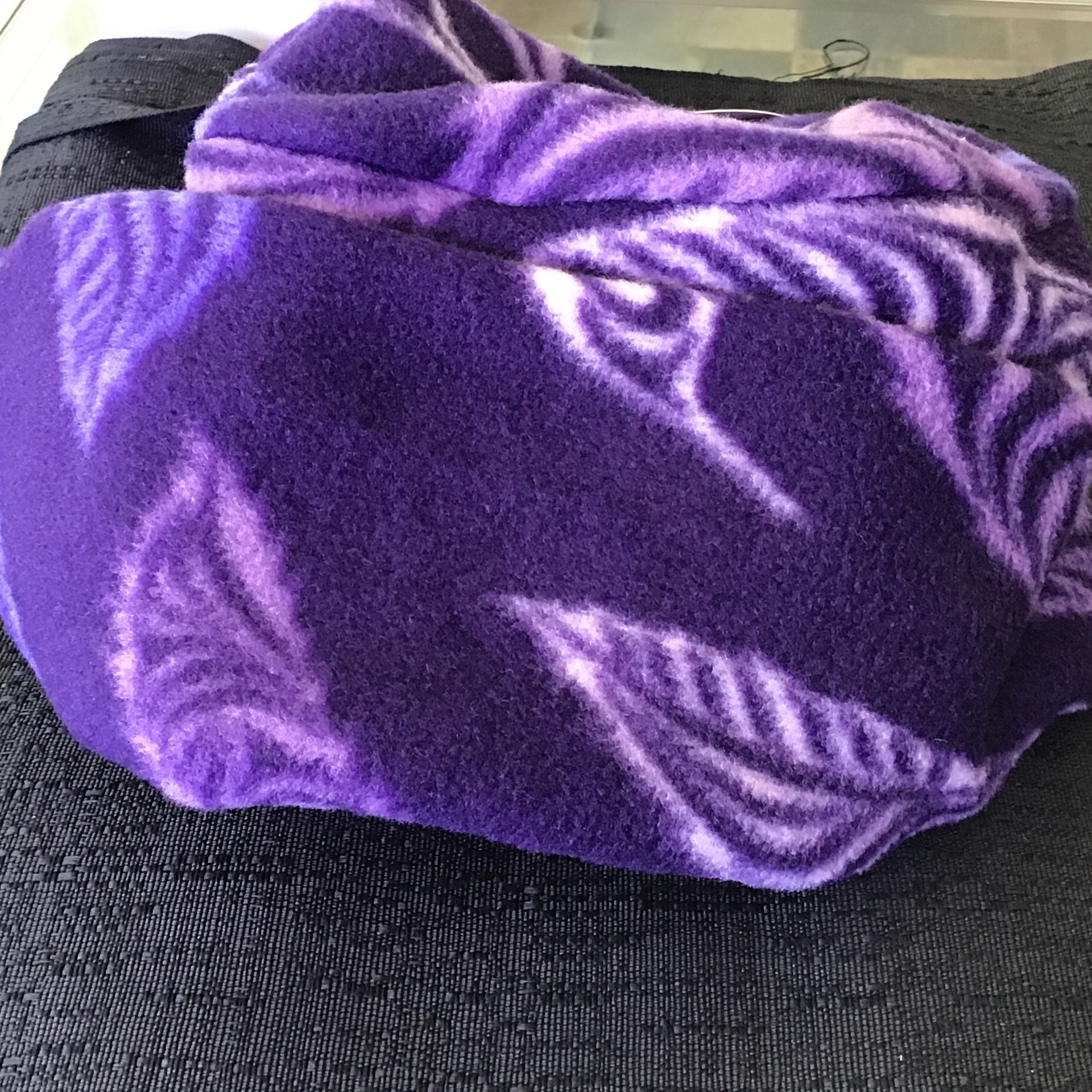 Fleece Hat Large to XLarge purple