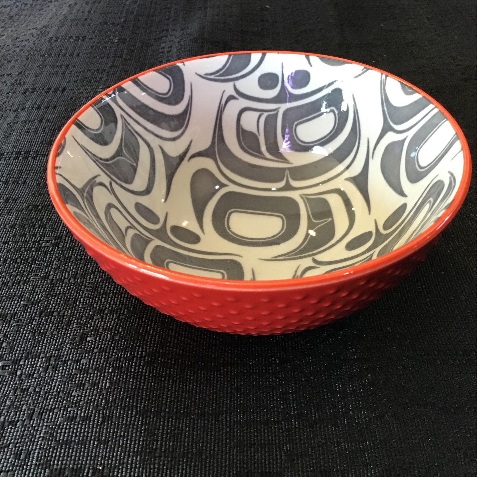 Porcelain Art Bowl transforming Eagle